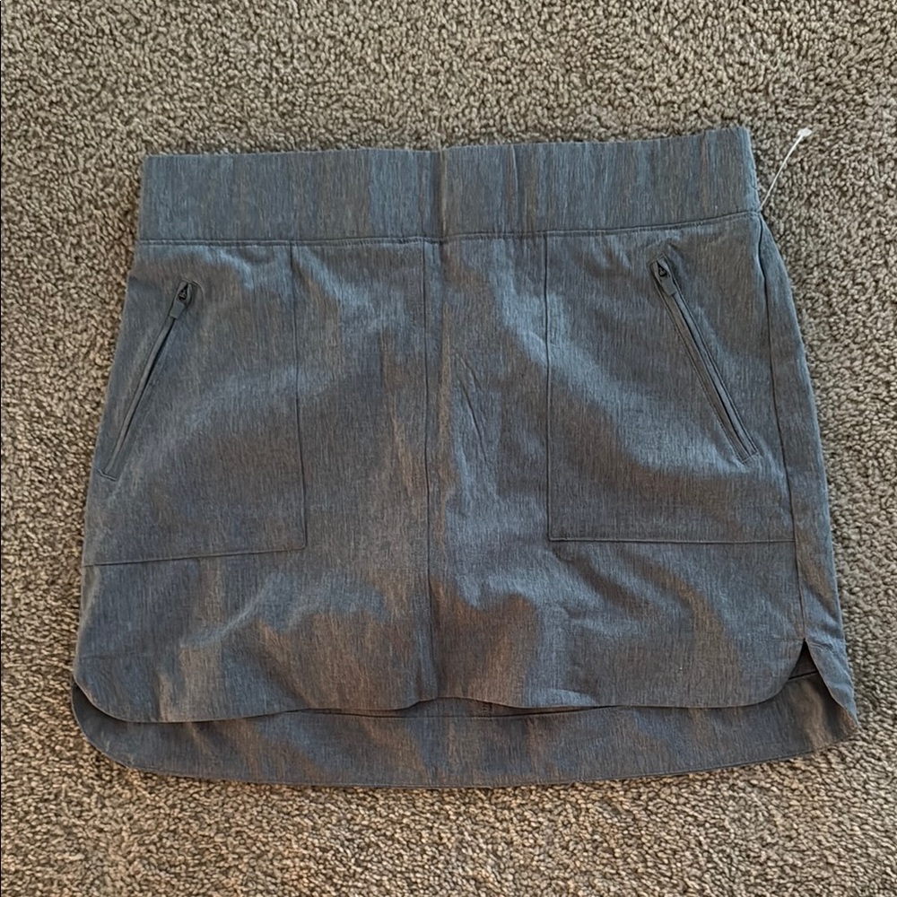 Kyodan Gray Bubble Mini Skirt for Work